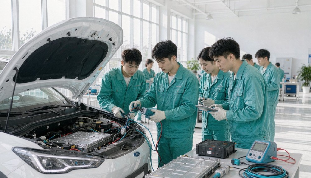 新能源汽修证书怎么考？2026年三电维修技师考证条件与含金量解析